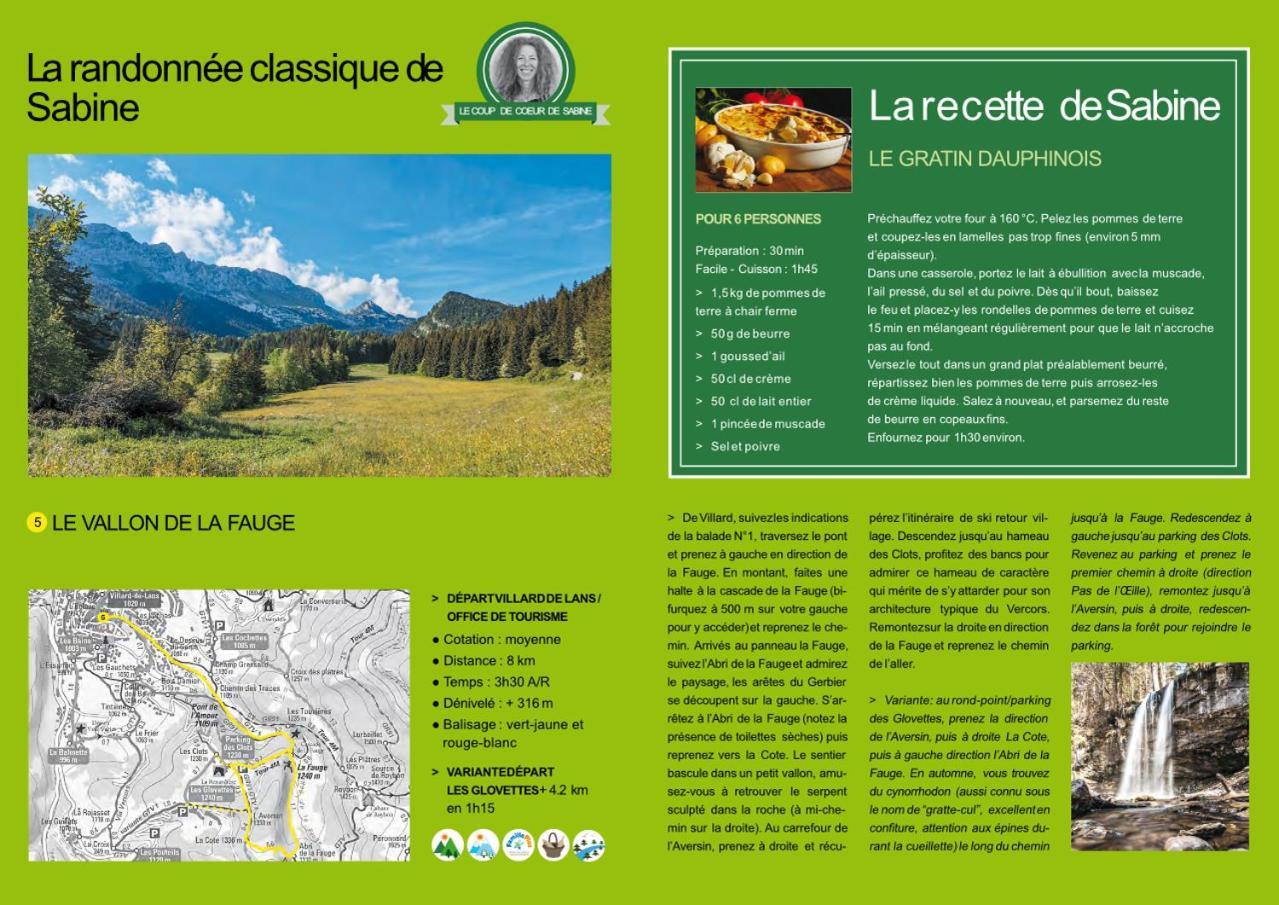 Studio Au Pied Des Sentiers Villard-de-Lans Extérieur photo