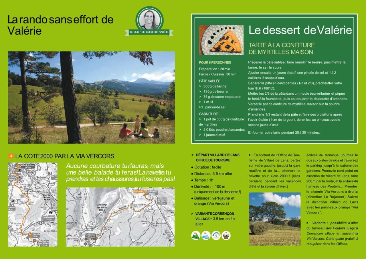 Studio Au Pied Des Sentiers Villard-de-Lans Extérieur photo